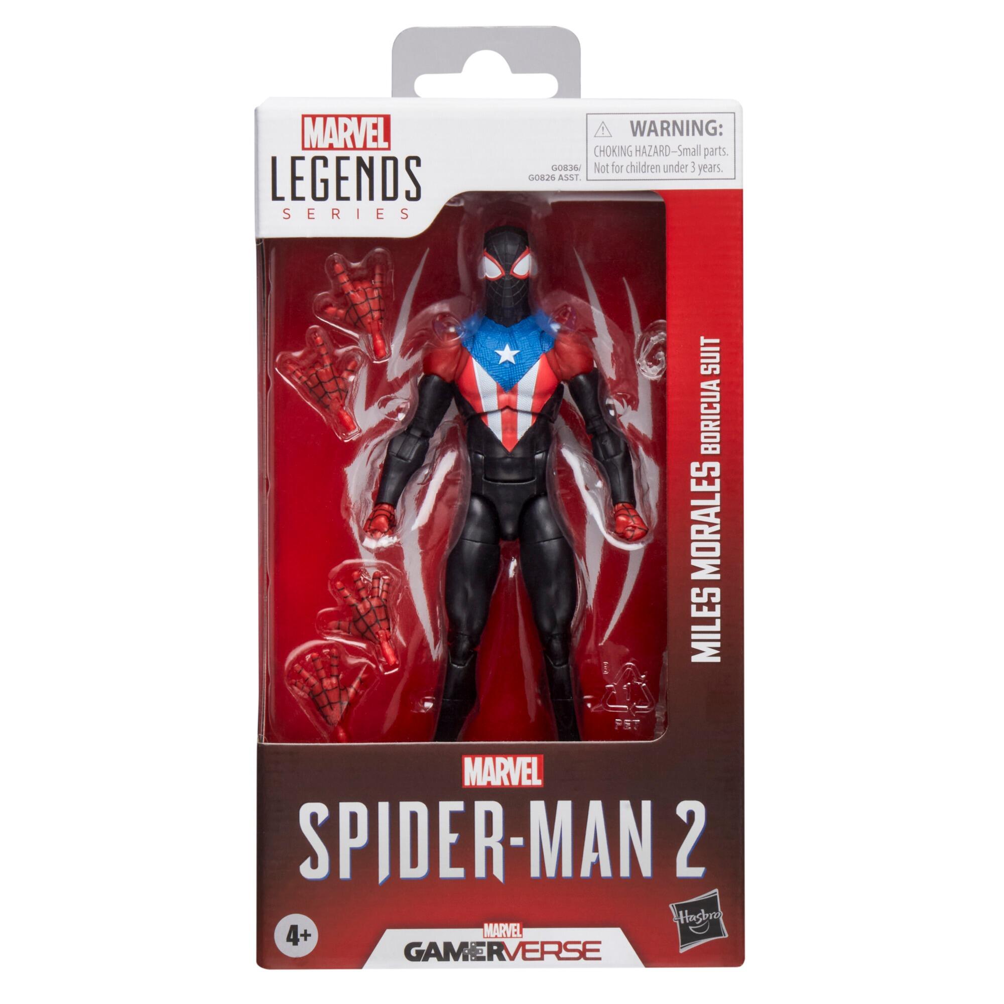 Marvel Legends Spider-Man: Miles Morales Gamerverse - Action Figure 15 Cm Esclusiva Variant