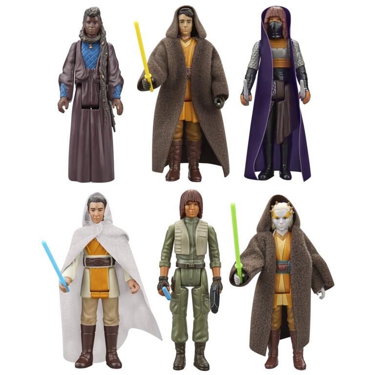 Star Wars Retro Action Figure The Acolyte - Boxed Set of 6