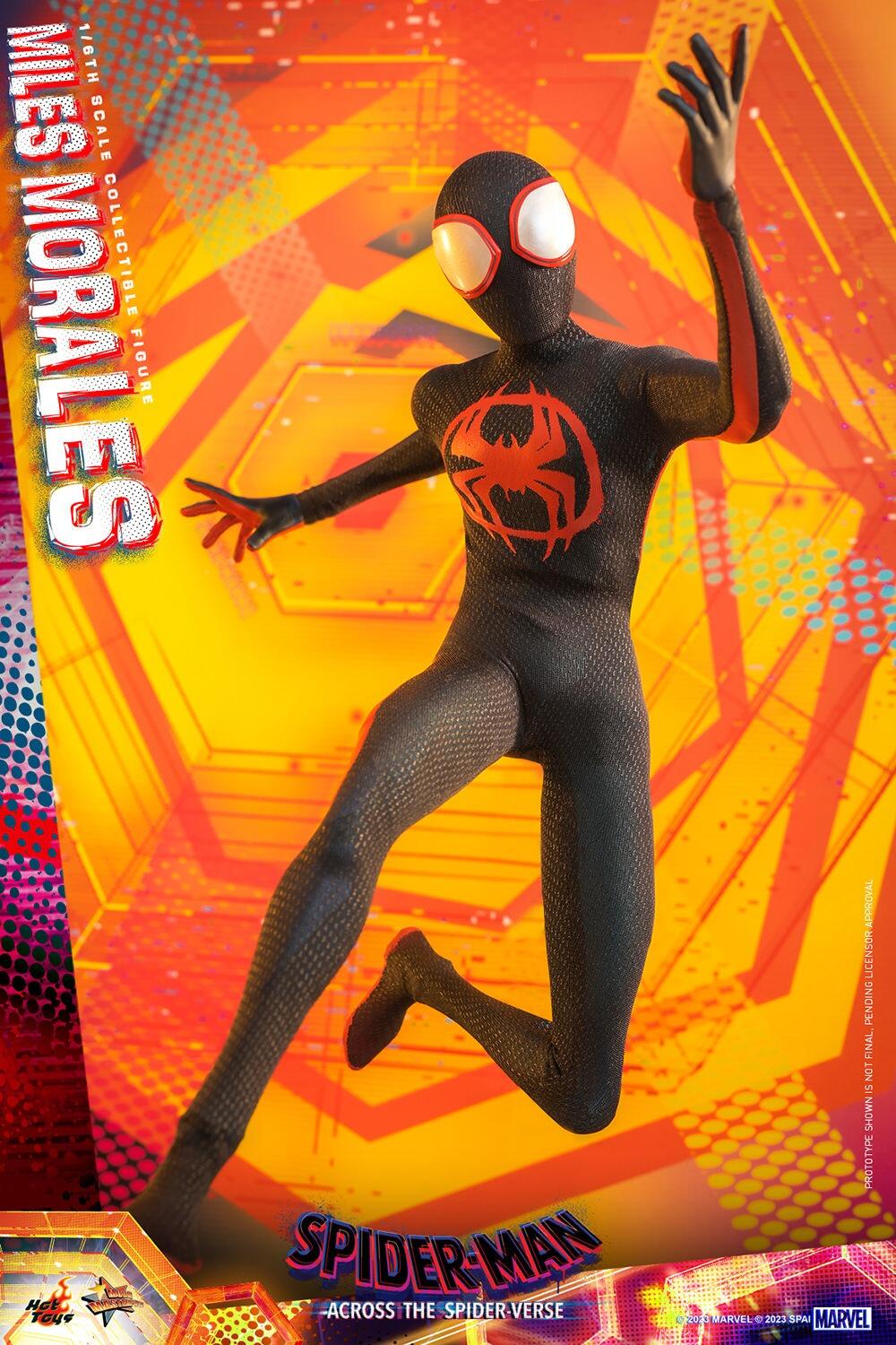 Miles Morales Marvel Spider-Man Across The Spider-Verse Hot Toys