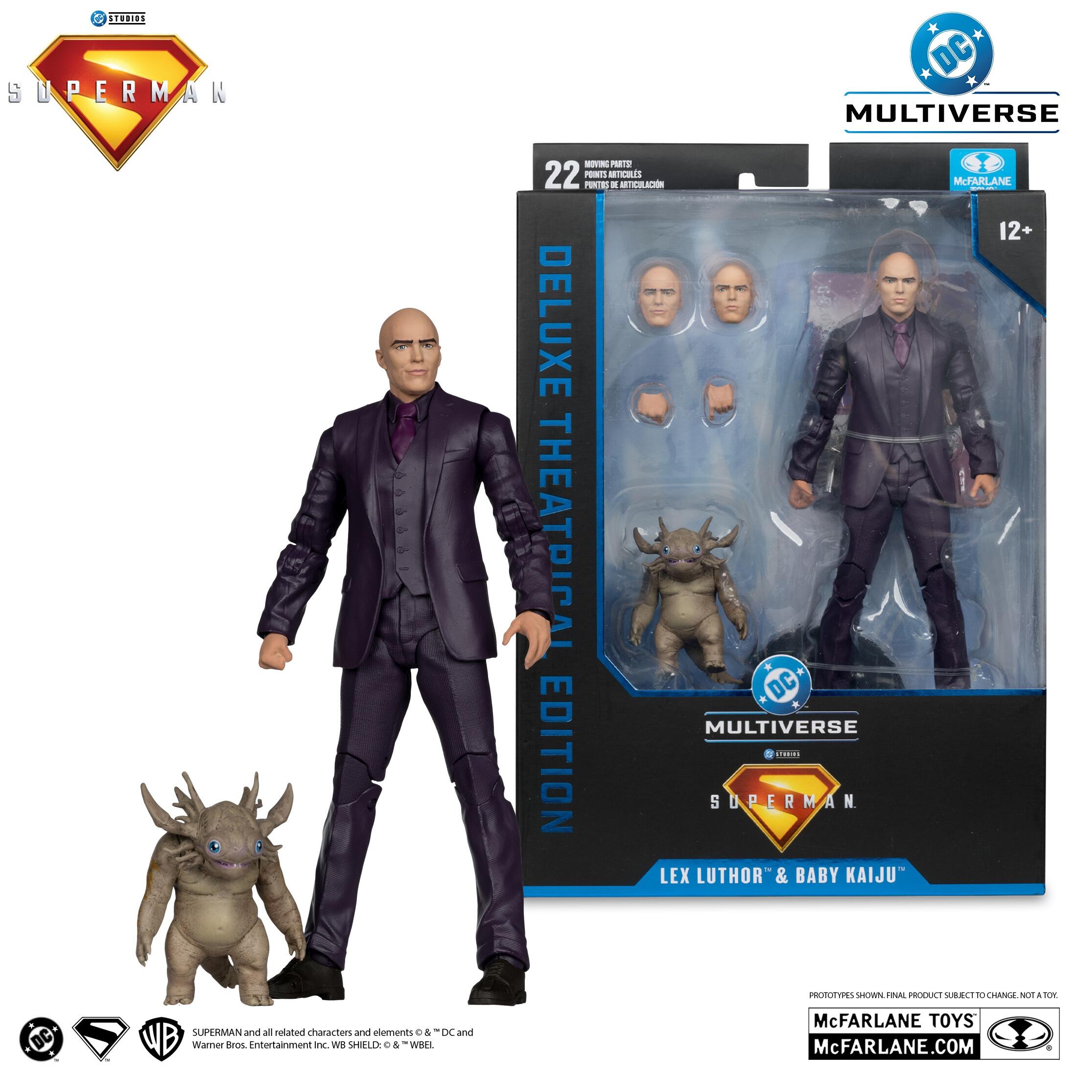 DC Multiverse Inch Deluxe Theatrical Action Figure Wave Lex