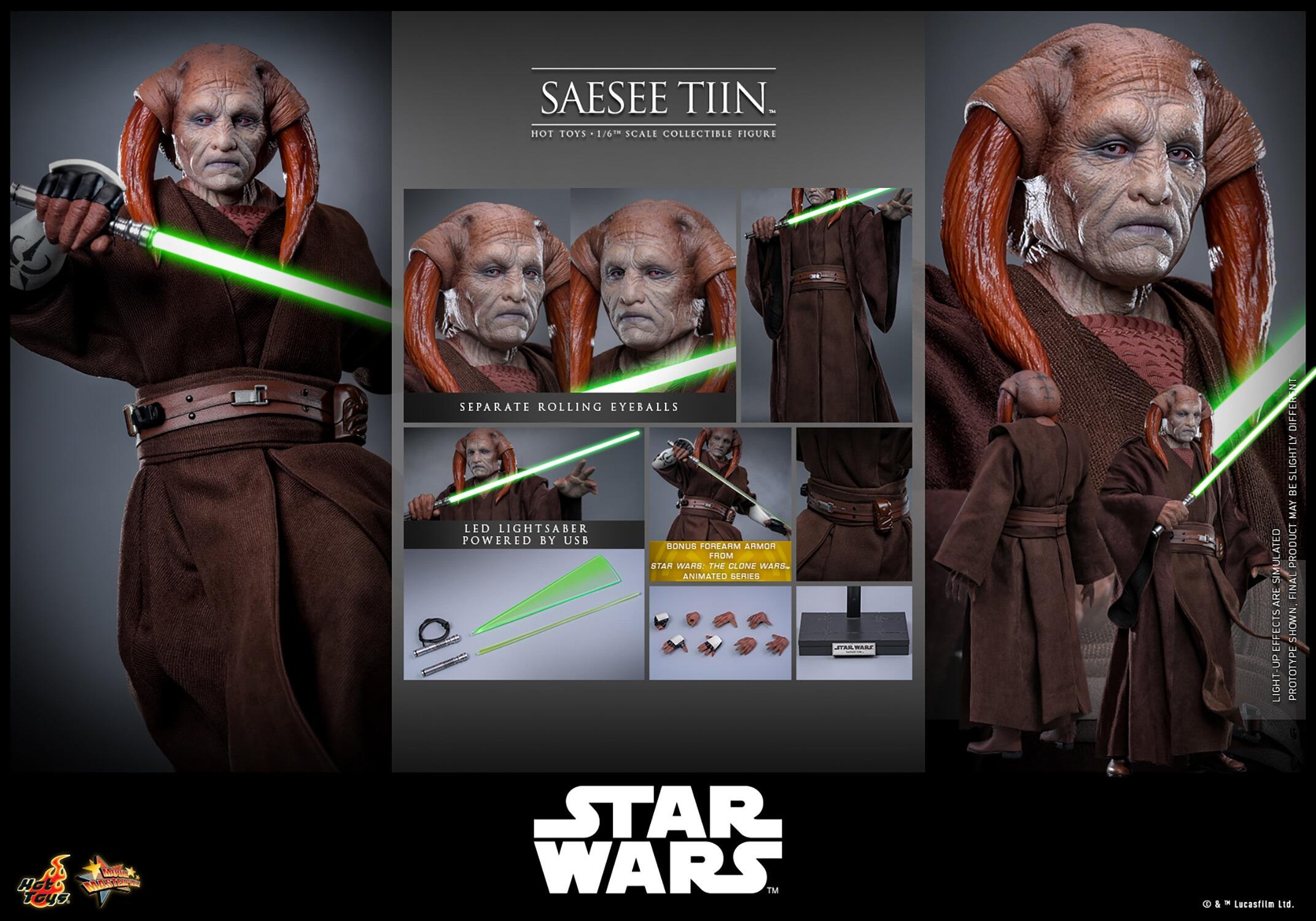 PRE-ORDER Saesee Tiin Star Wars Episode III (ROTS) Hot Toys
