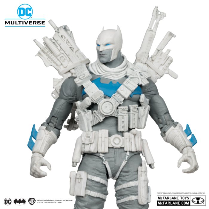 DC Multiverse 7 Inch Action Figure - The Grim Knight (B&W Accent