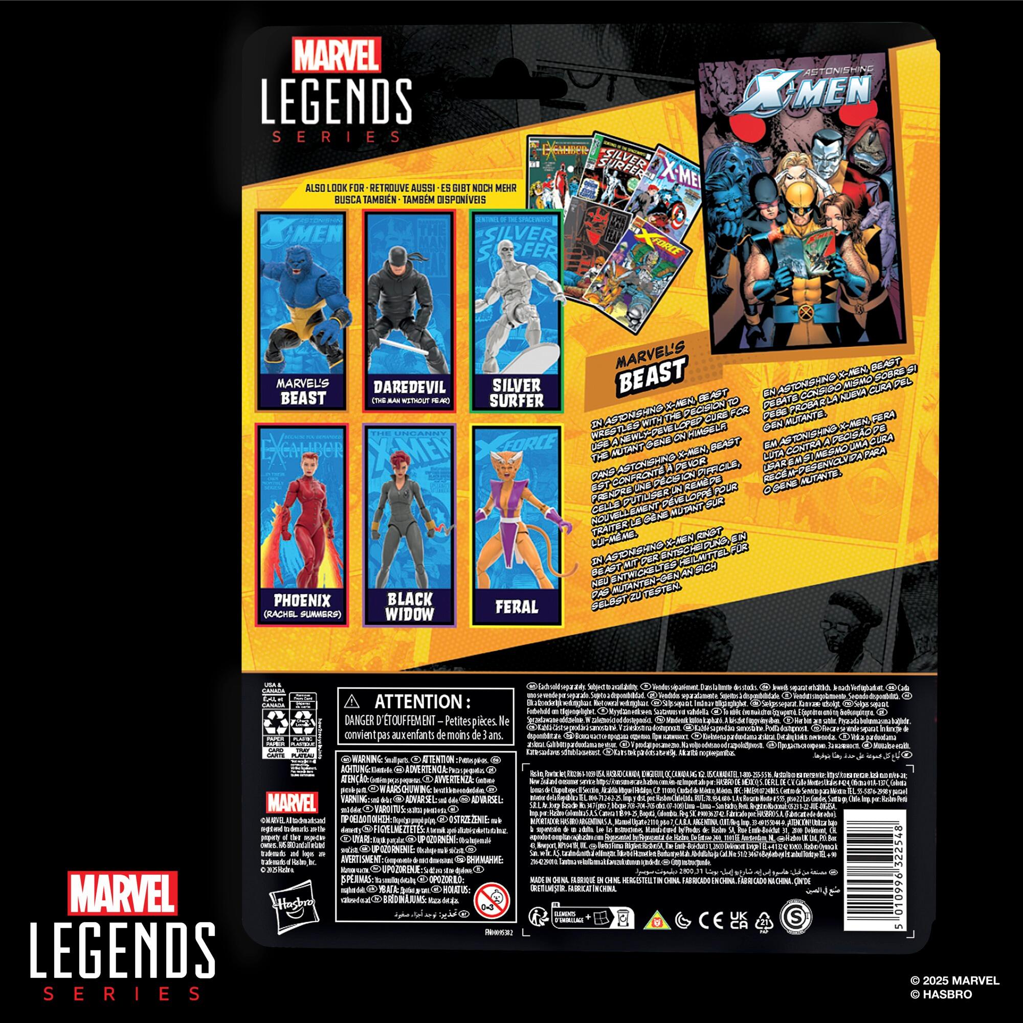 MARVEL LEGENDS ビースト Astonishing X-Men Marvel Legends Action Figure Marvel's Beast 15cm