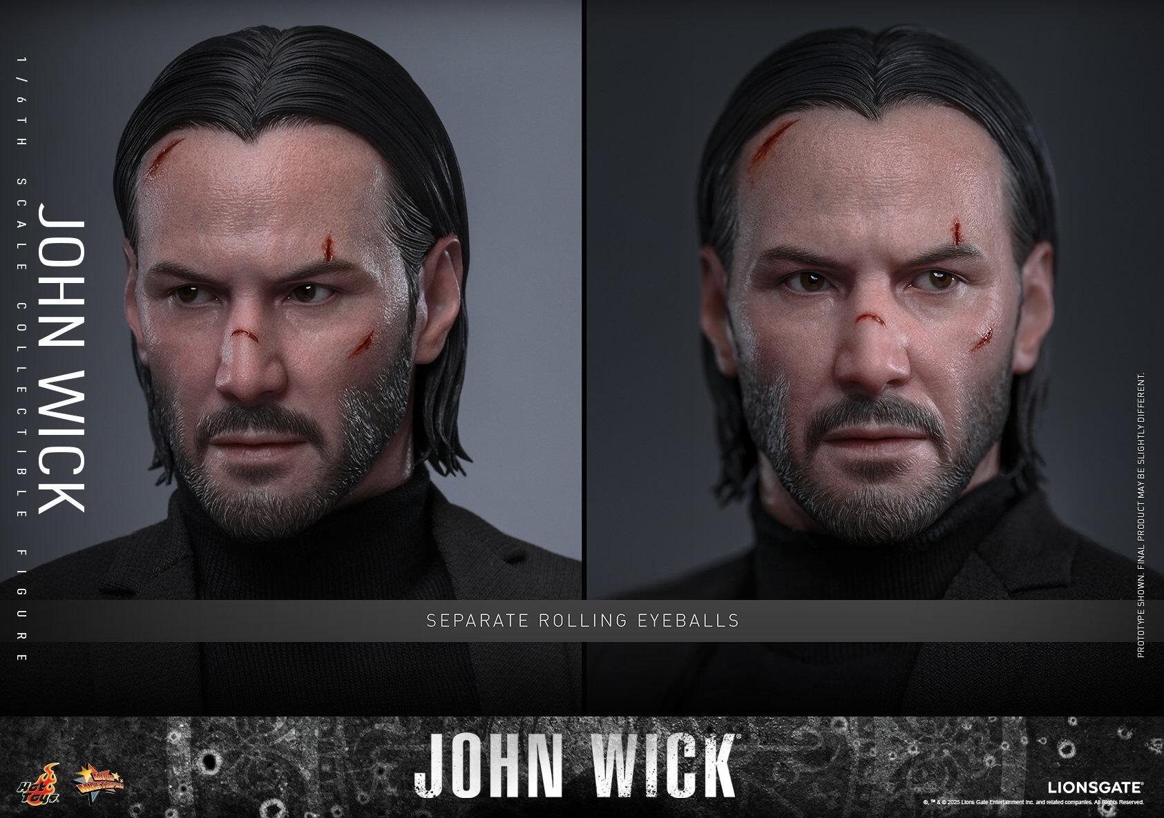thumbnail image 2 of John Wick Miniature Figure With Car – Scale 1/64 (Fits Hot Wheels) Or 1/87 H0 2 of 5