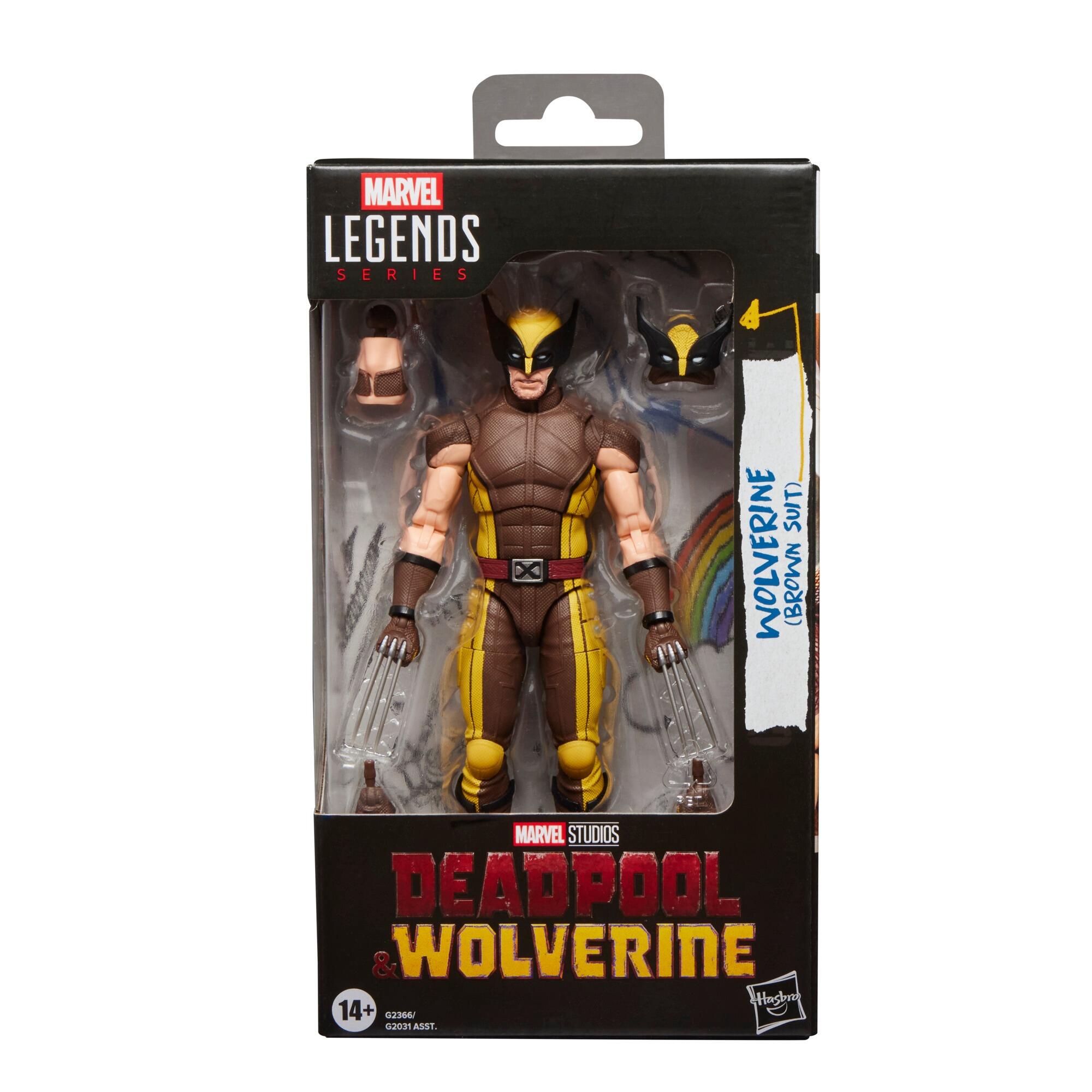Marvel Legends Deadpool & Wolverine 6 Inch Action Figure Wave 2