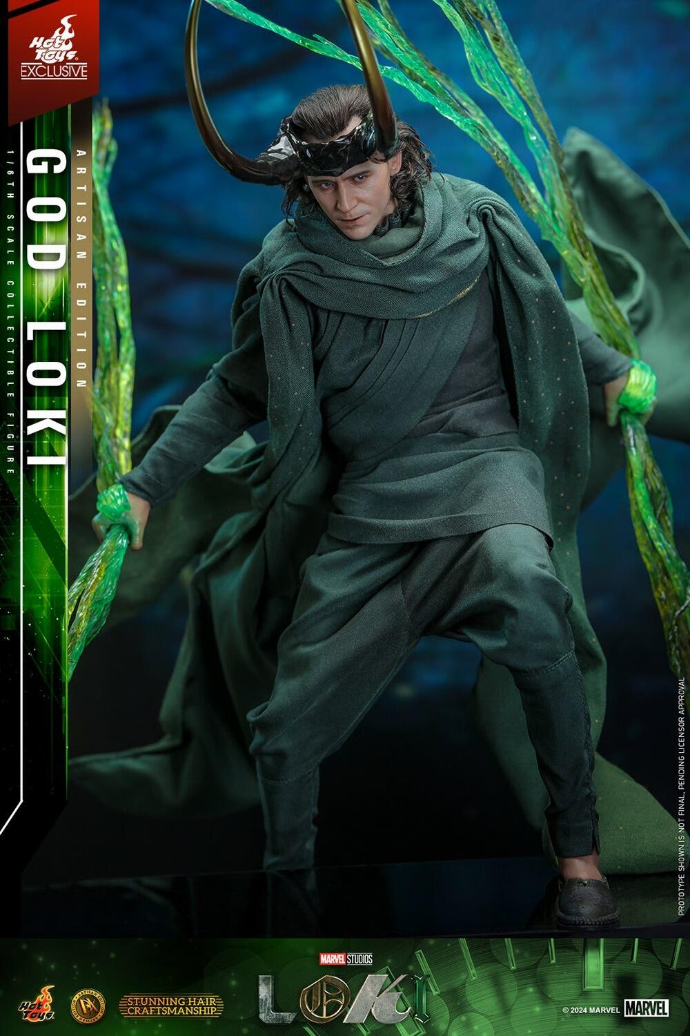 は*と様 Hot Toys God Loki 1/6スケールフィギュア　通常盤 アメコミ