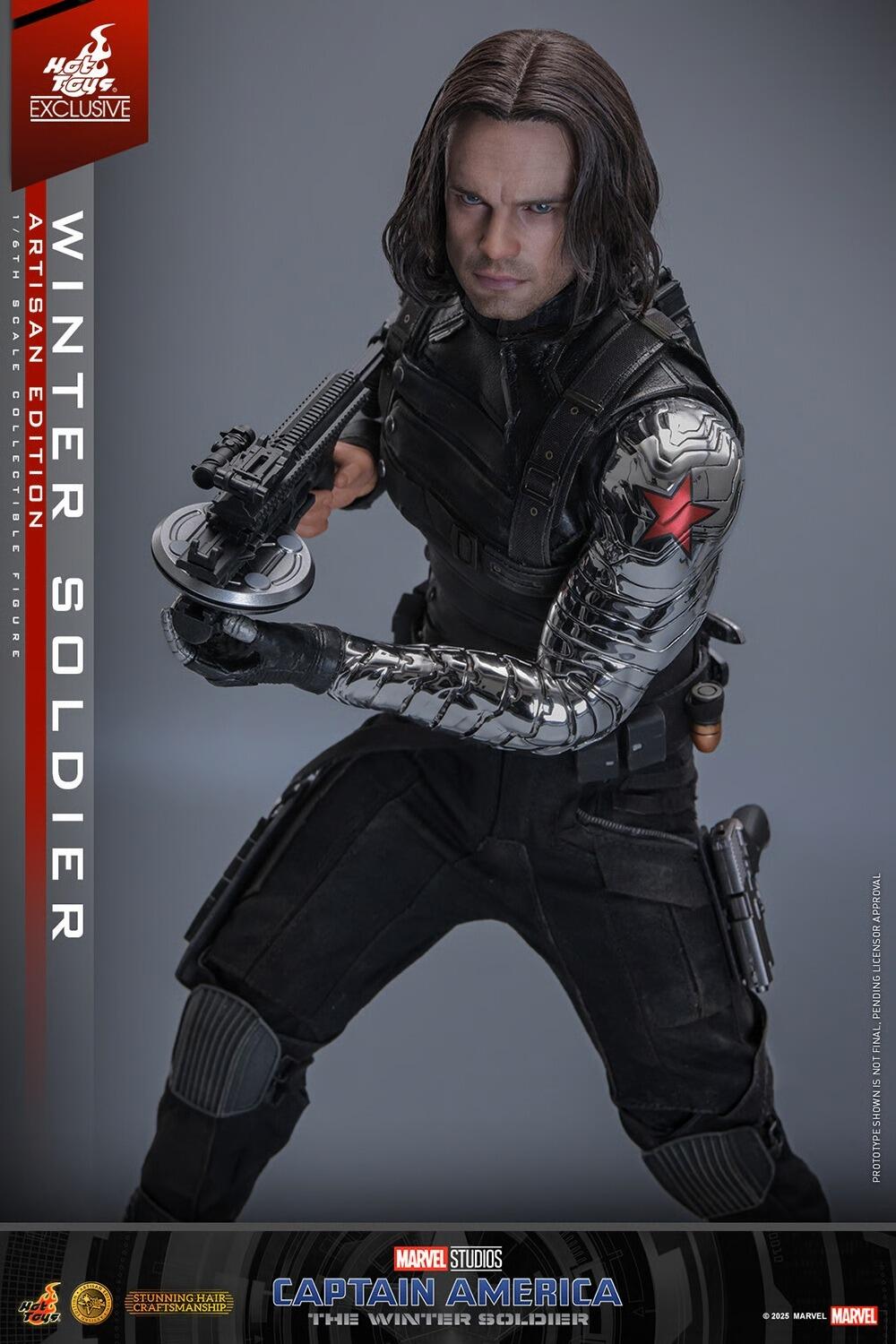 ホットトイズ WINTER SOLDIER 美品 ムービー・マスターピース】『キャプテン・アメリカ／ウィンター