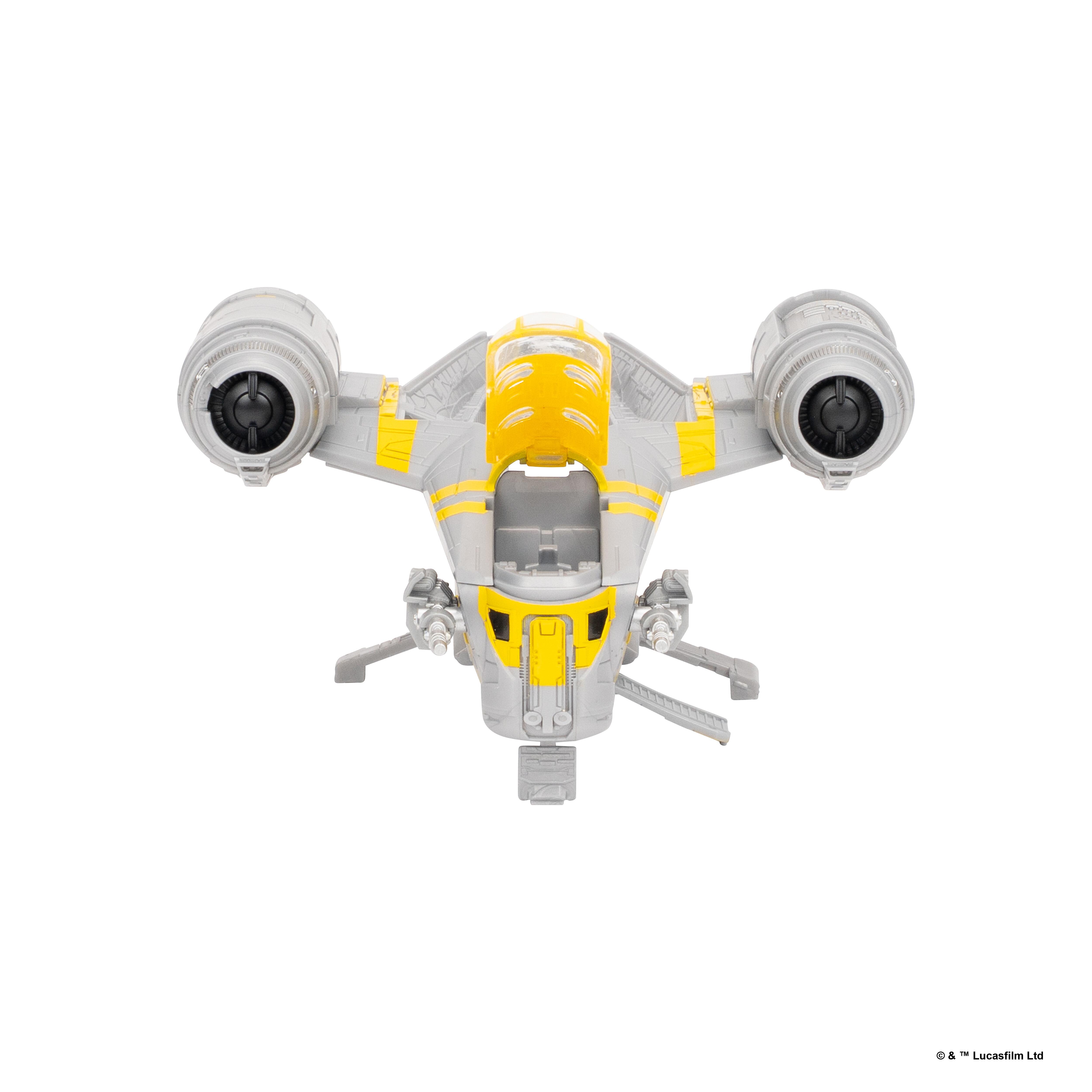 Star Wars Micro Galaxy Squadron 8 Inch Vehicle - Razorcrest W/ The