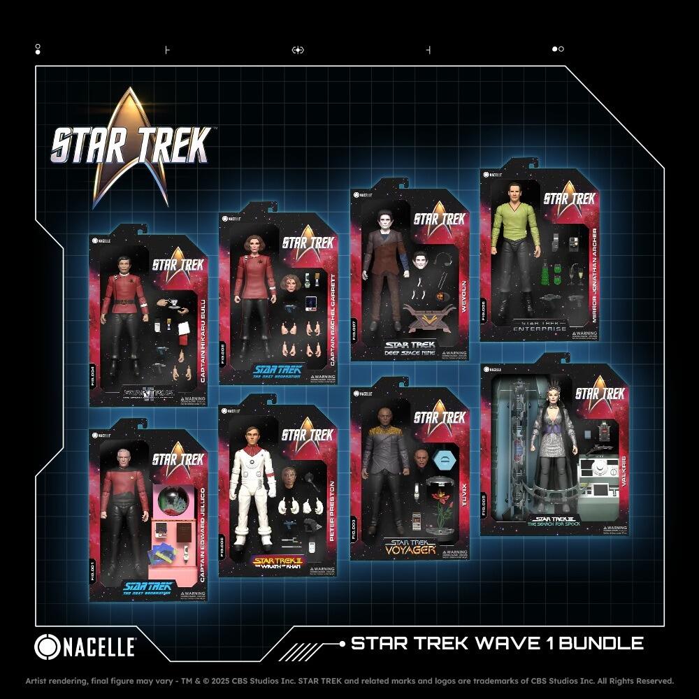 Star Trek Action Figure Wave 1 - Set of 8
