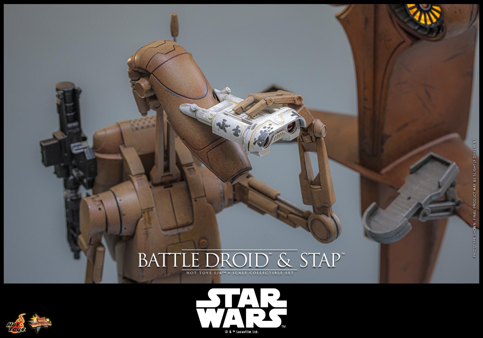 *PRE-ORDER B1 Battle Droid & STAP - Star Wars: The Phantom Menace Hot ...