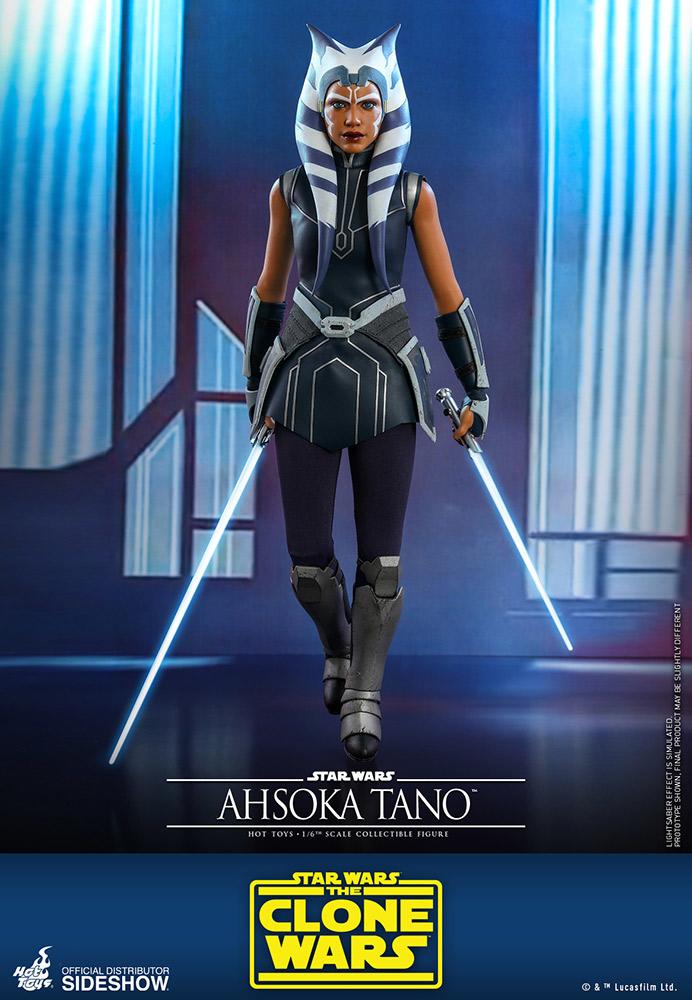 The　Tano　Wars　Collectibles　Action　Clone　Wars　1/6　Hot　Scale　Toys　Figure　Ahsoka　Star