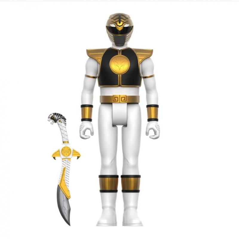 Power Rangers ReAction Action Figure Wave 4 - White Ranger