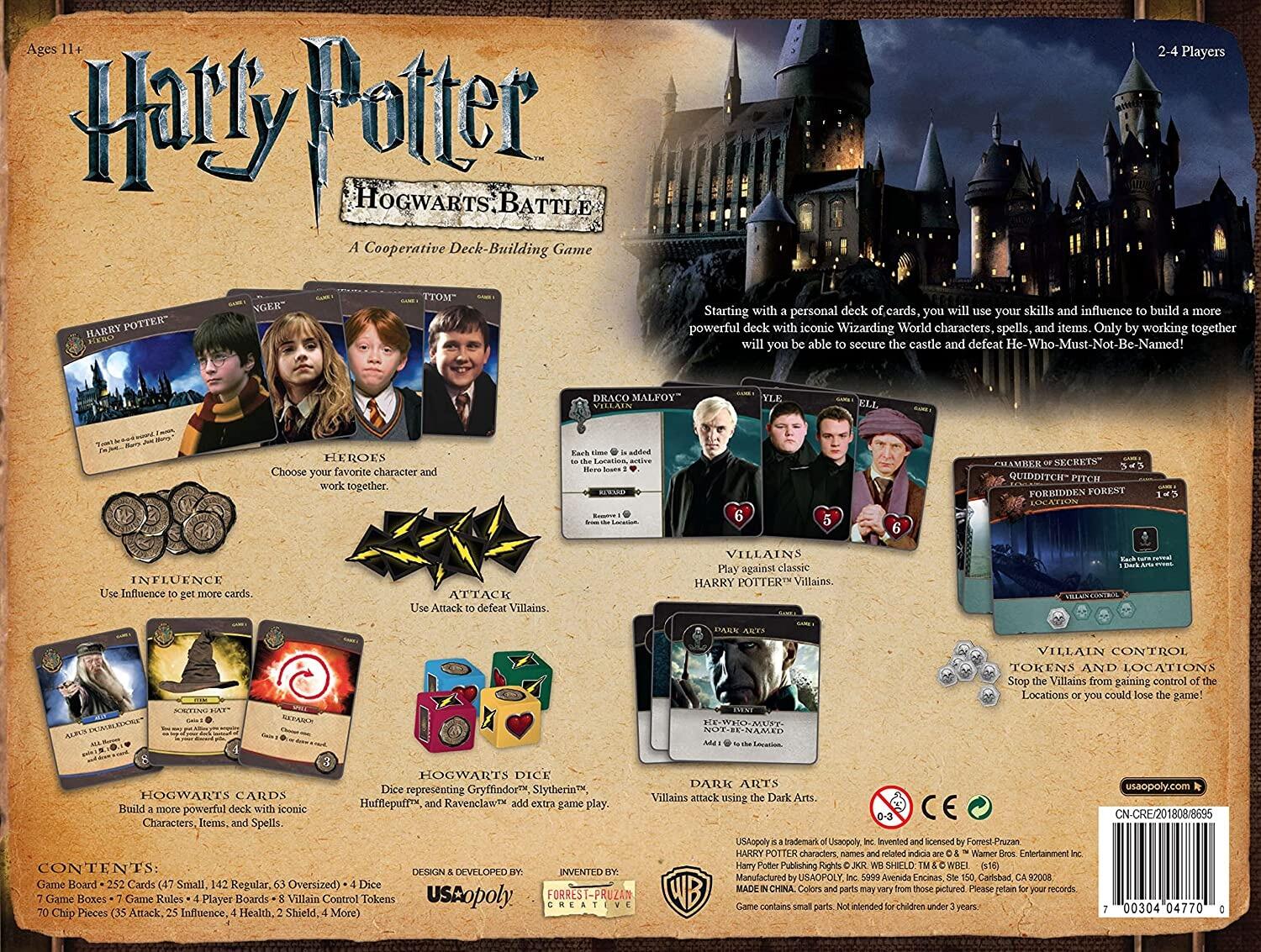 Harry Potter: Hogwarts Battle Review - Board Game Quest