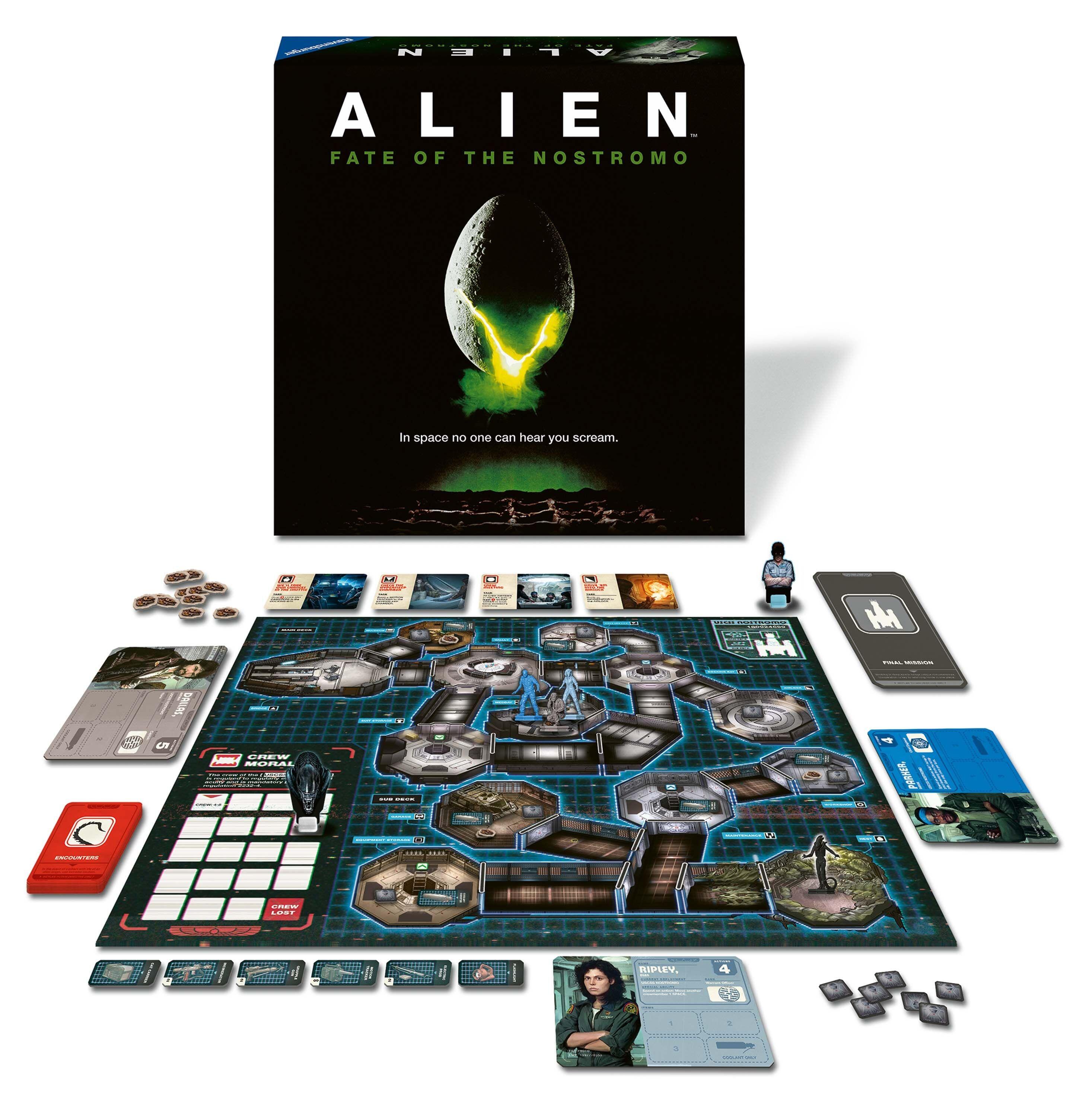 Alien Fate Of The Nostromo Board Game