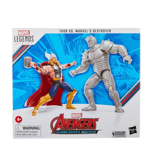 Marvel Legends Series 6-Inch-Scale Action Figure 2-Pack - Thor Vs Marvel's Destroyer