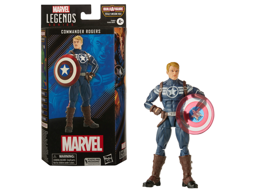 Marvel Legends The Marvel's Action Figure (BAF Totally Awesome Hulk) - Commander Rogers