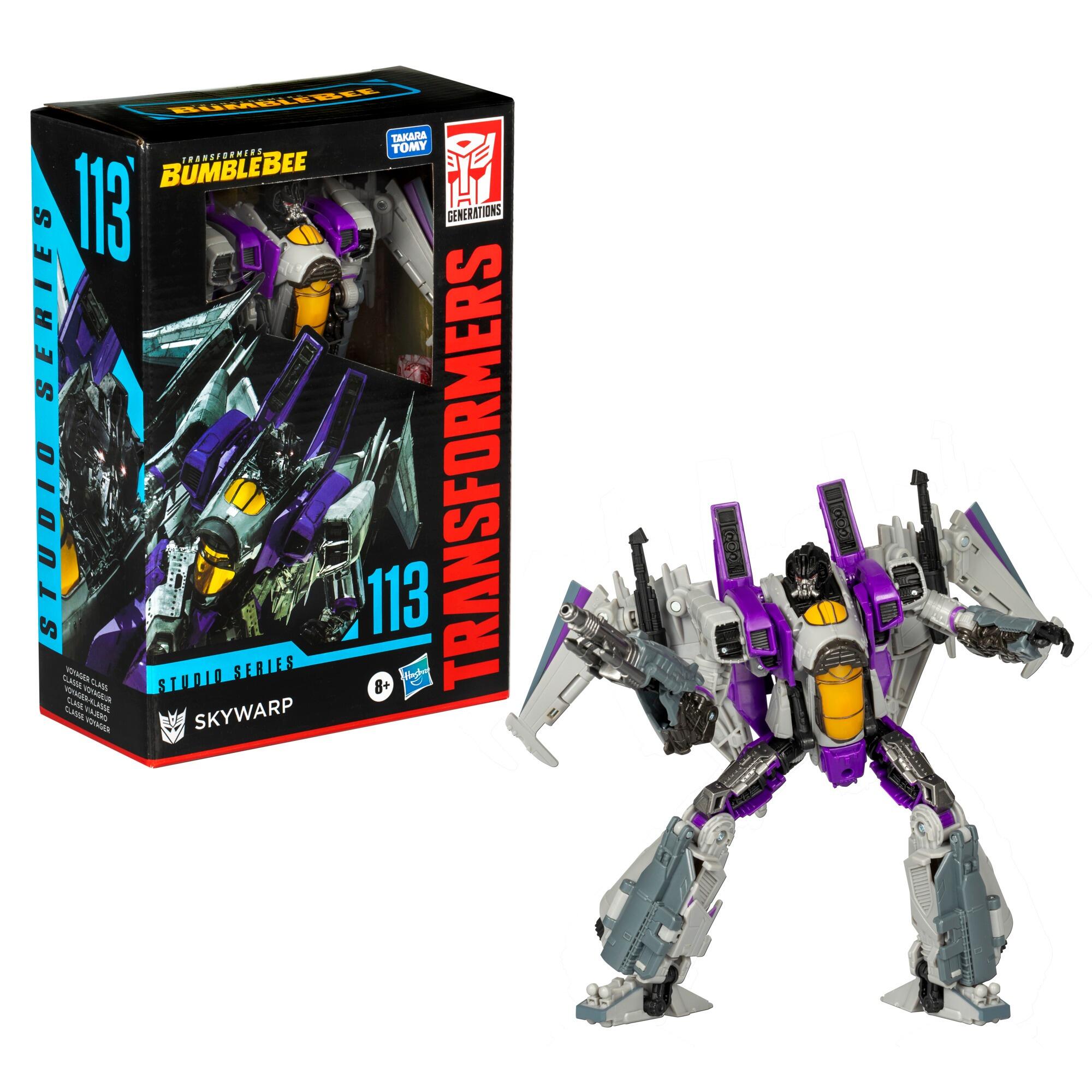 Transformers Studio Series 112 Voyager Class Action Figure - Skywarp