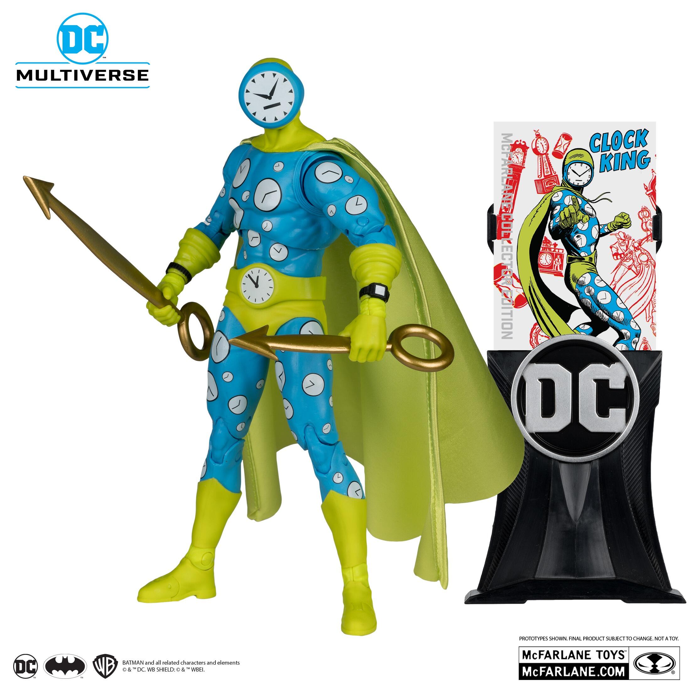 DC McFarlane Collector Edition 7 Inch Action Figure - #18 Clock King