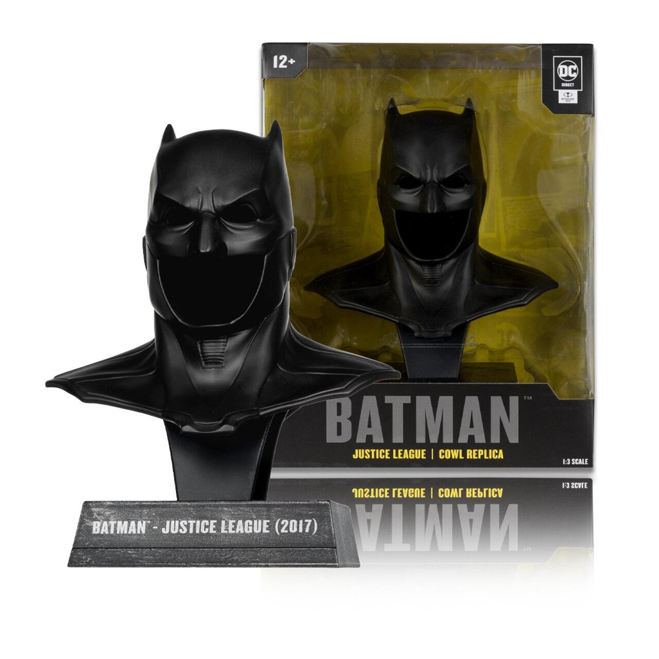 Batman Maske Replik – Justice League Tactical Suit, 19 Cm, Mit Ständer
