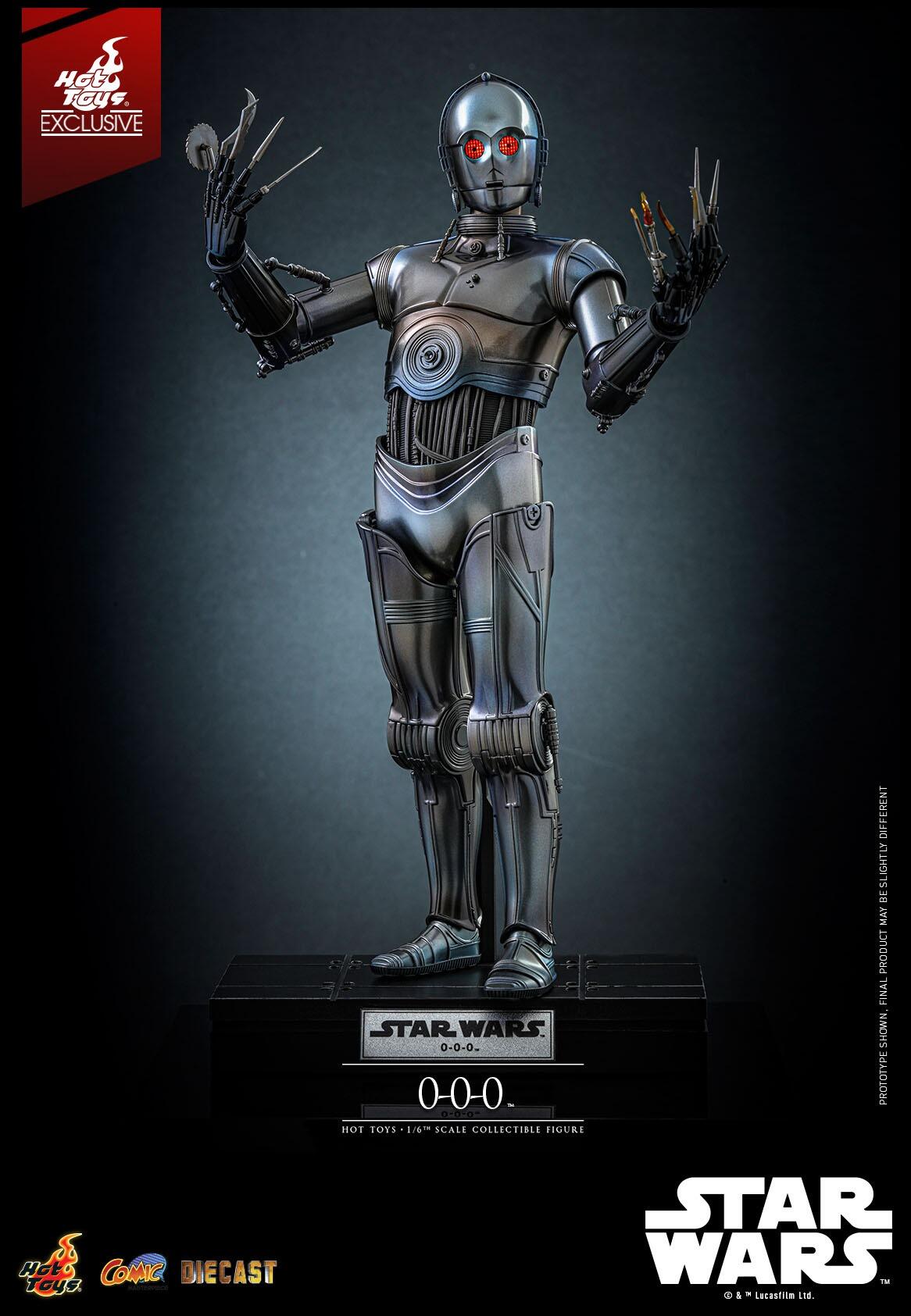 0-0-0 (Triple Zero) - Star Wars Legends Hot Toys Exclusive