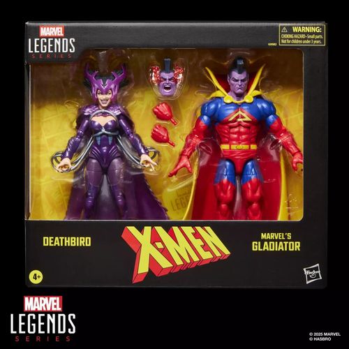 Marvel Legends Avengers 60th Anniversary 6 Cavaliere Nero Sersi Confezione da 2