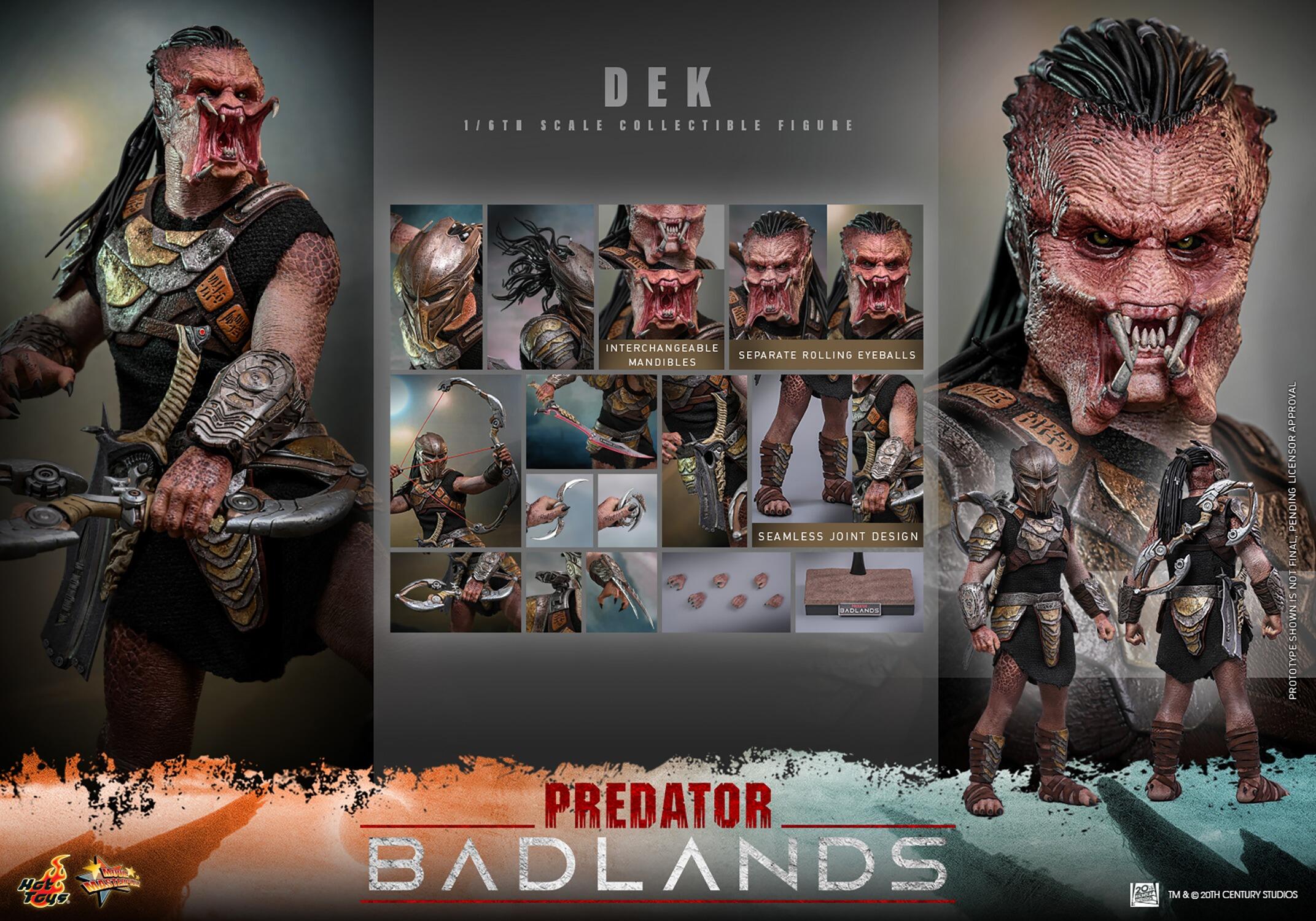 PRE-ORDER Dek - Predator: Badlands Hot Toys Collectibles 1/6 Scale