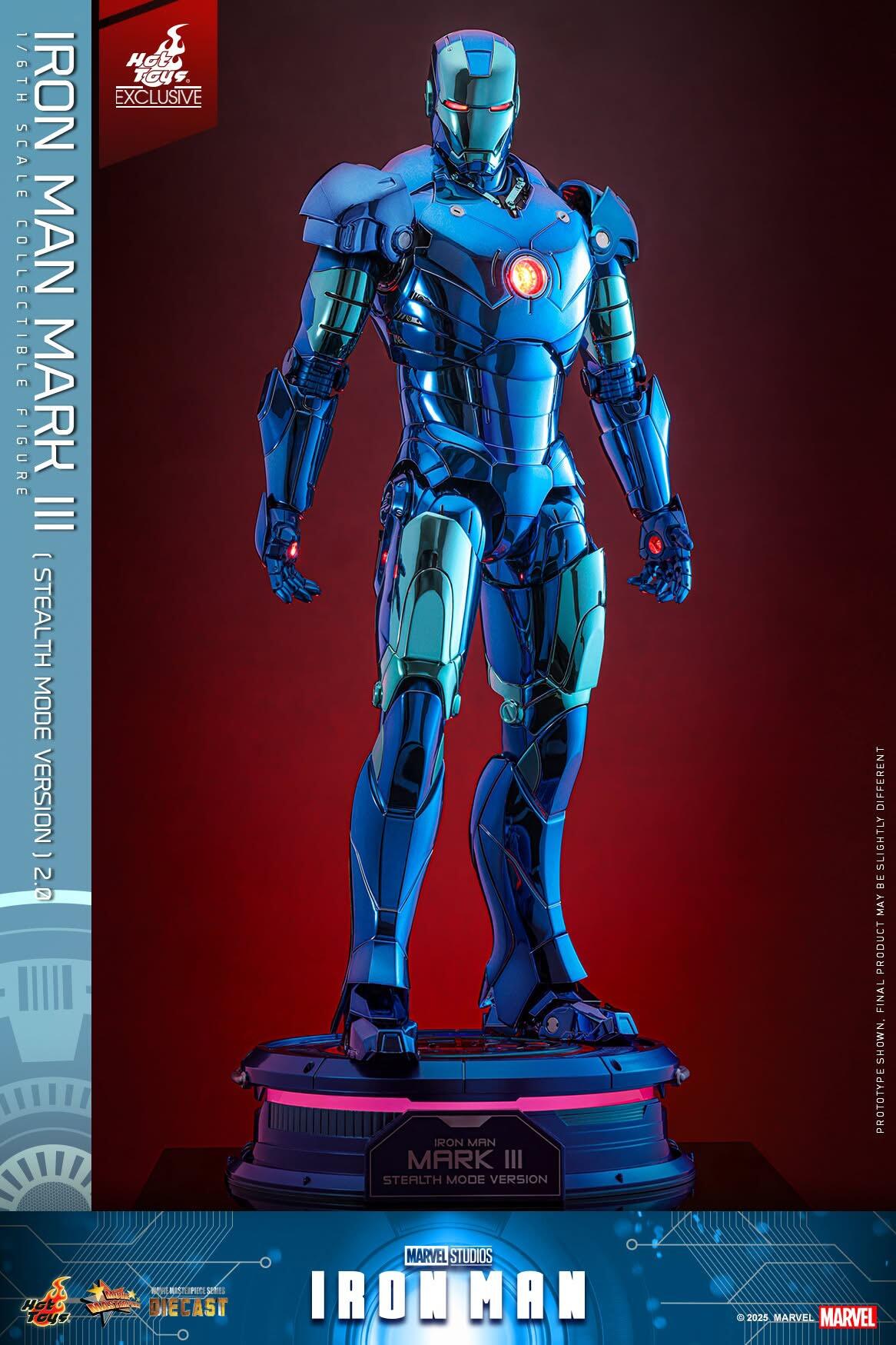 hot toysアイアンマン MARK III Iron Man MK III (Stealth Suit) 2.0 - Marvel Studios Hot Toys