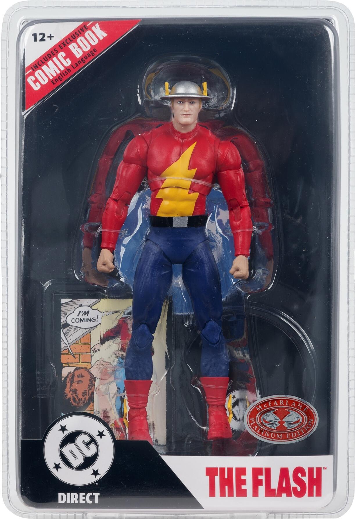 DC Direct 7 Inch Action Figure Page Punchers Wave 11 - Jay Garrick (The ...