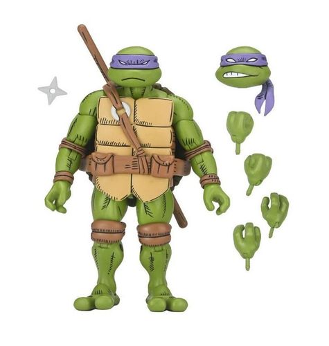 Teenage Mutant Ninja Turtles 7 Inch Turtles in Time Action Figure