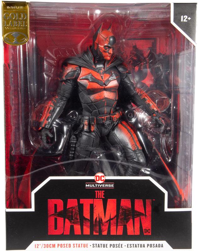 DC Batman Movie 12Inch Action Figure - Batman (Black & Red)