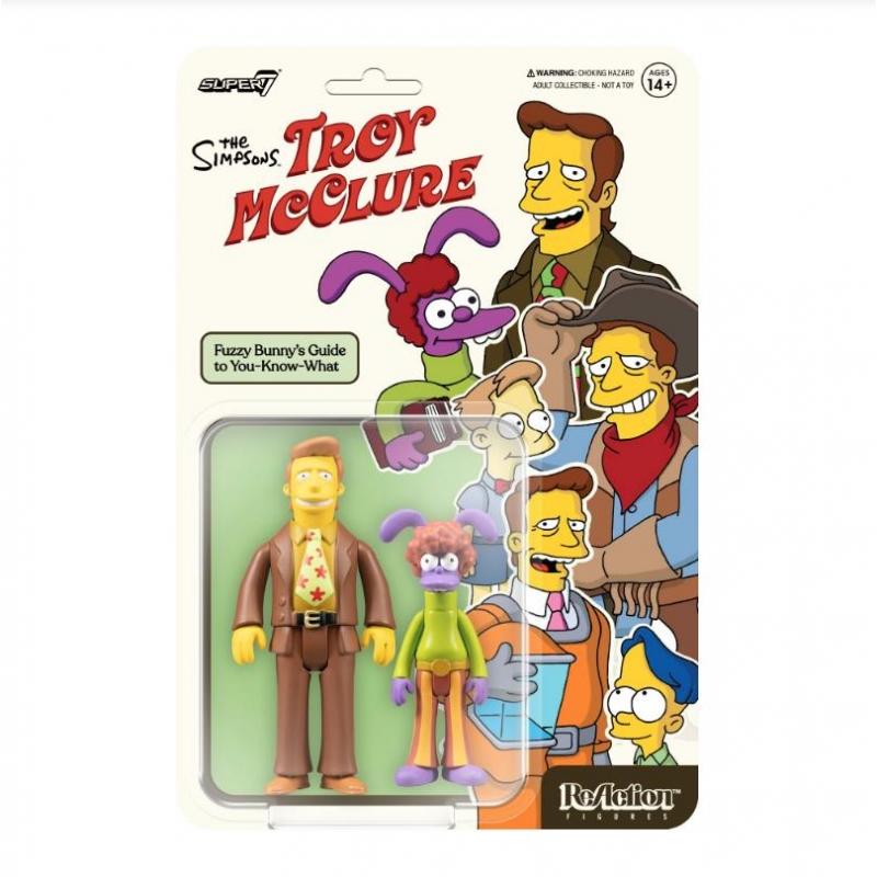 There A List Cartoon Porn Simpsons - The Simpsons ReAction Action Figure Wave 2 - Troy Mcclure (Sex Ed)