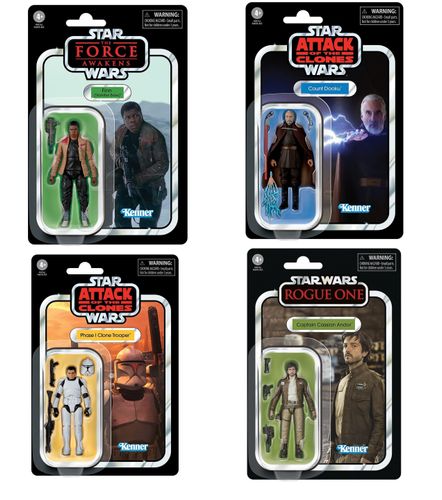 STAR WARS The Vintage Collection 3.75-Inch Rebel Soldier (Echo Base Battle  Gear) 4-Pack Action Figure Set F5555 Ages 4 and Up