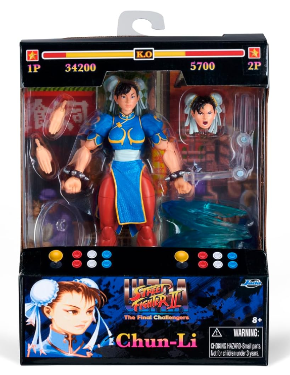 Ultra Street Fighter II 6 Inch Action Figure - Chun-Li