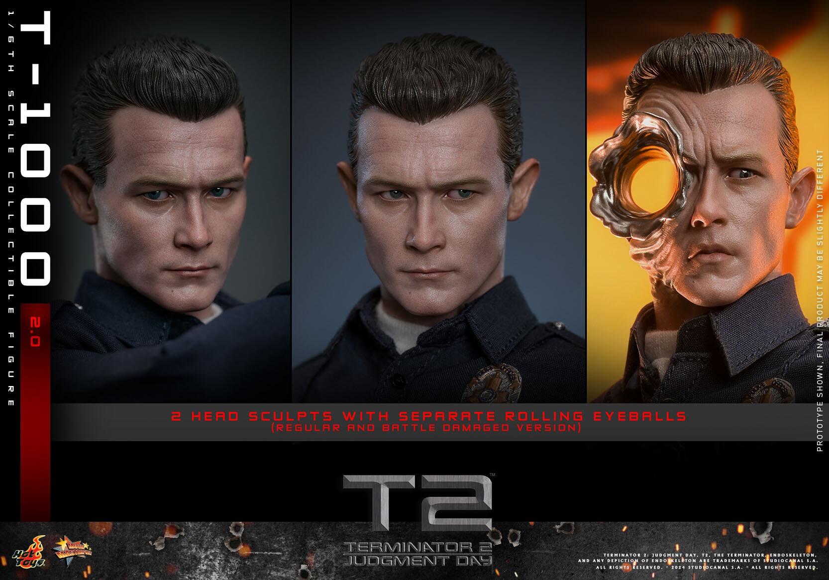 最終価格【状態必読☆長期保管】Hot Toys T2 T-1000 1/6 T-1000 (2.0) - Terminator 2: Judgement Day Hot Toys Collectibles 1