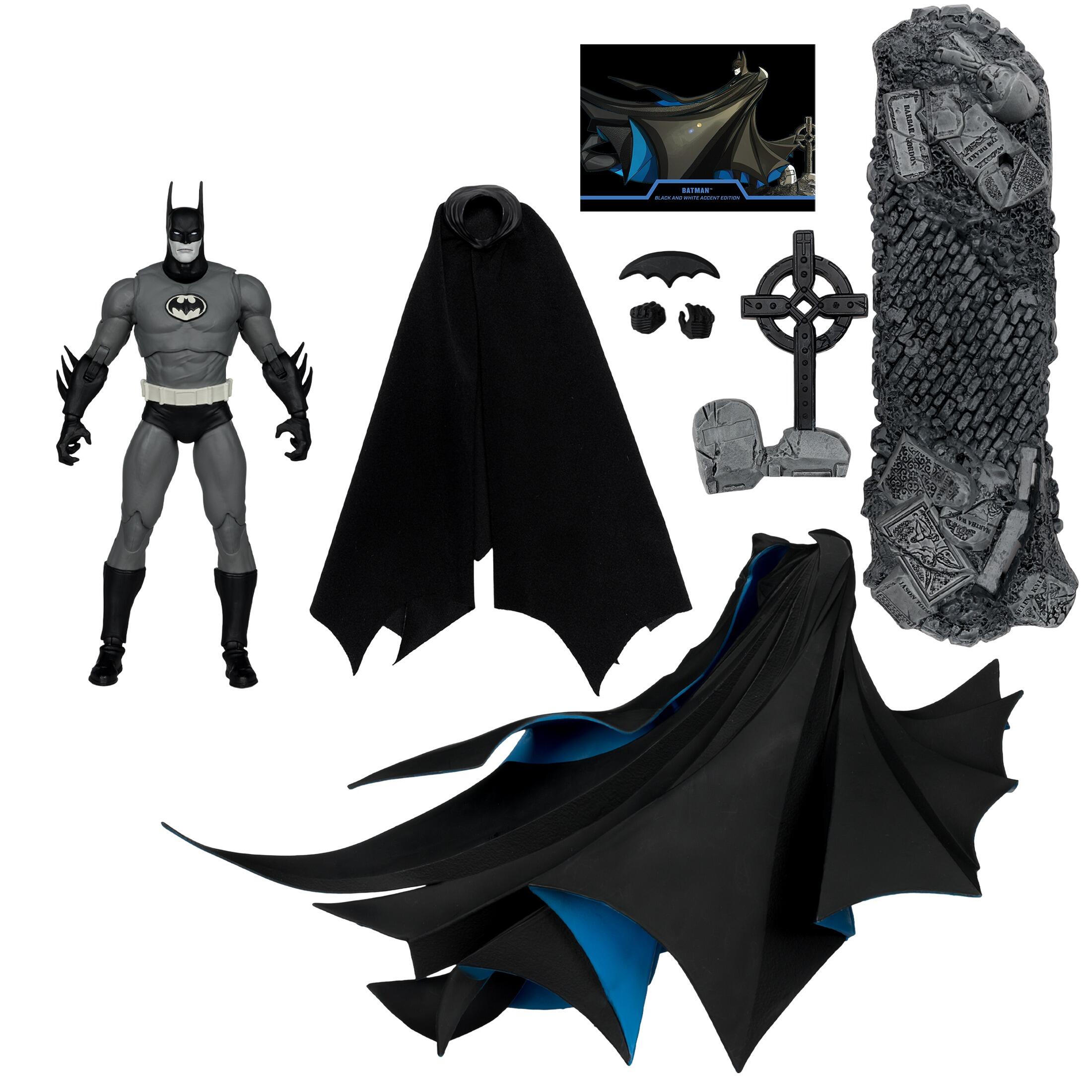 DC Multiverse 7 Inch Action Figure - Batman Year Two (Black