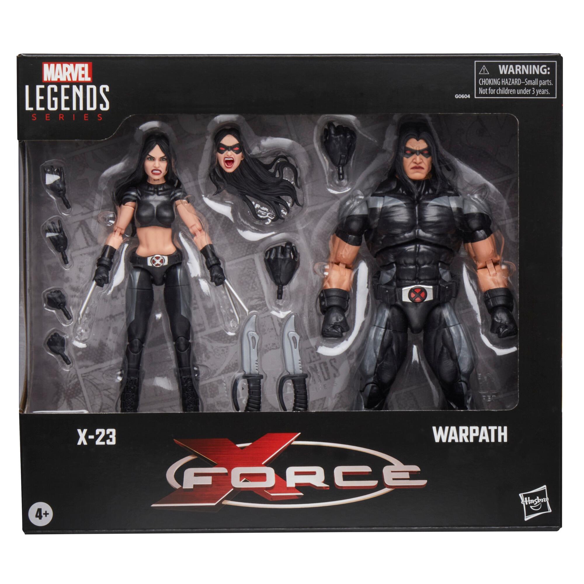 Marvel Legends フィギュアセット Marvel Legends X-Force 6 Inch Scale Action Figure 2-Pack - X-23