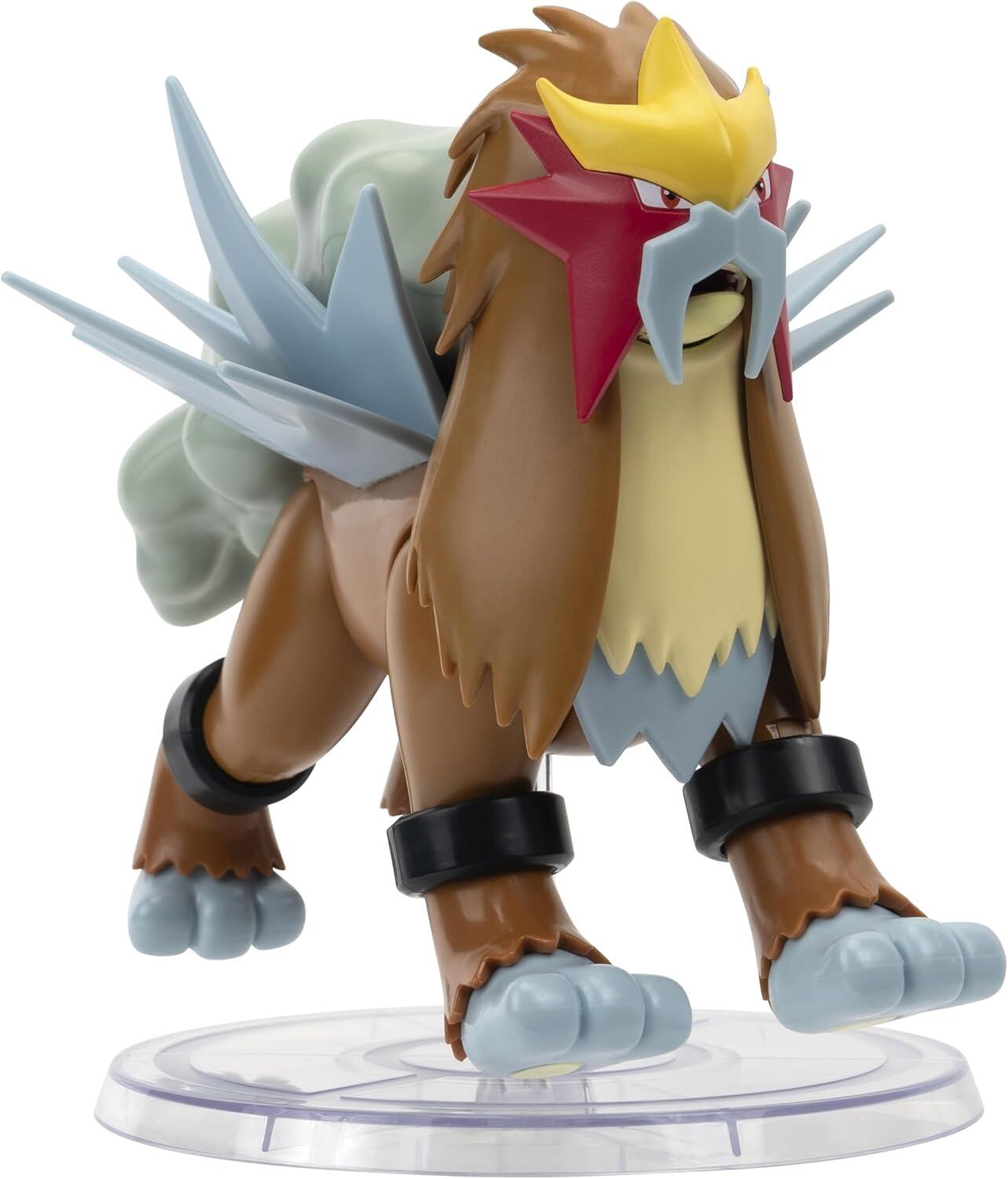 ポケモン セレクト エンテイ スーパー フィギュア 可動式 PKW3201 Pokémon Select Trainer Team Series 6 Inch Super Articulated Figure