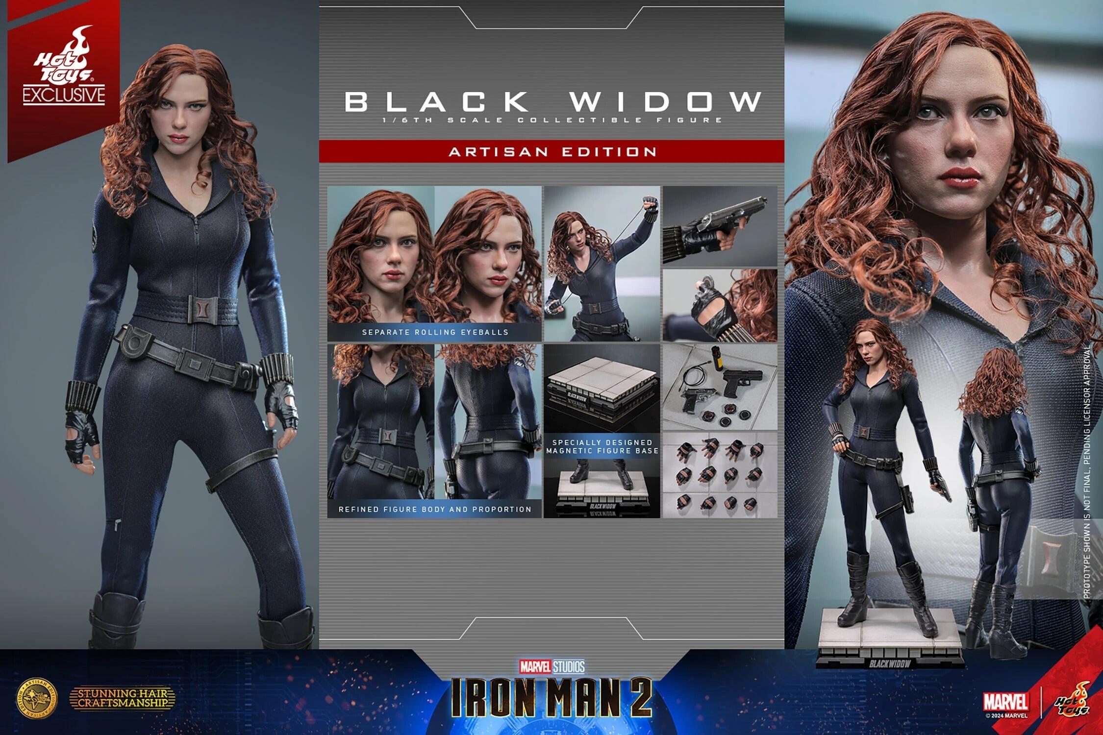 Black Widow (Artisan Edition) - Iron Man 2 Hot Toys Collectibles 1