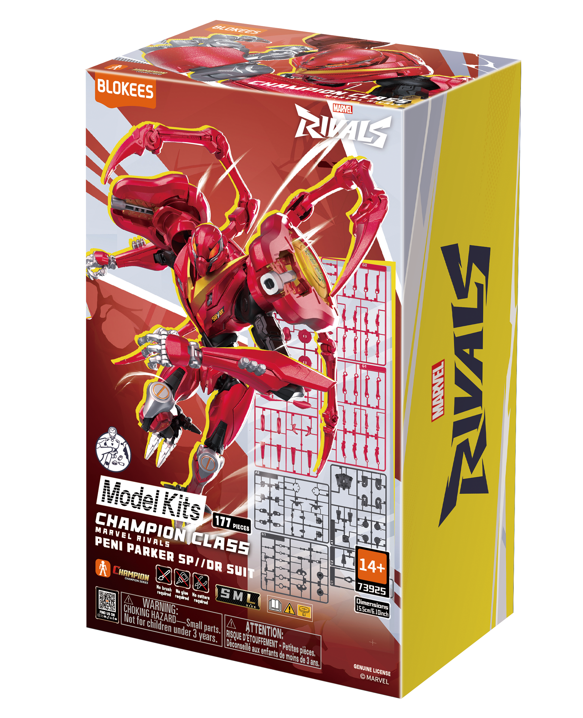 【新品未開封品】THE RIVALS　１BOX 81121-cc09-peni-parker-sp-dr-
