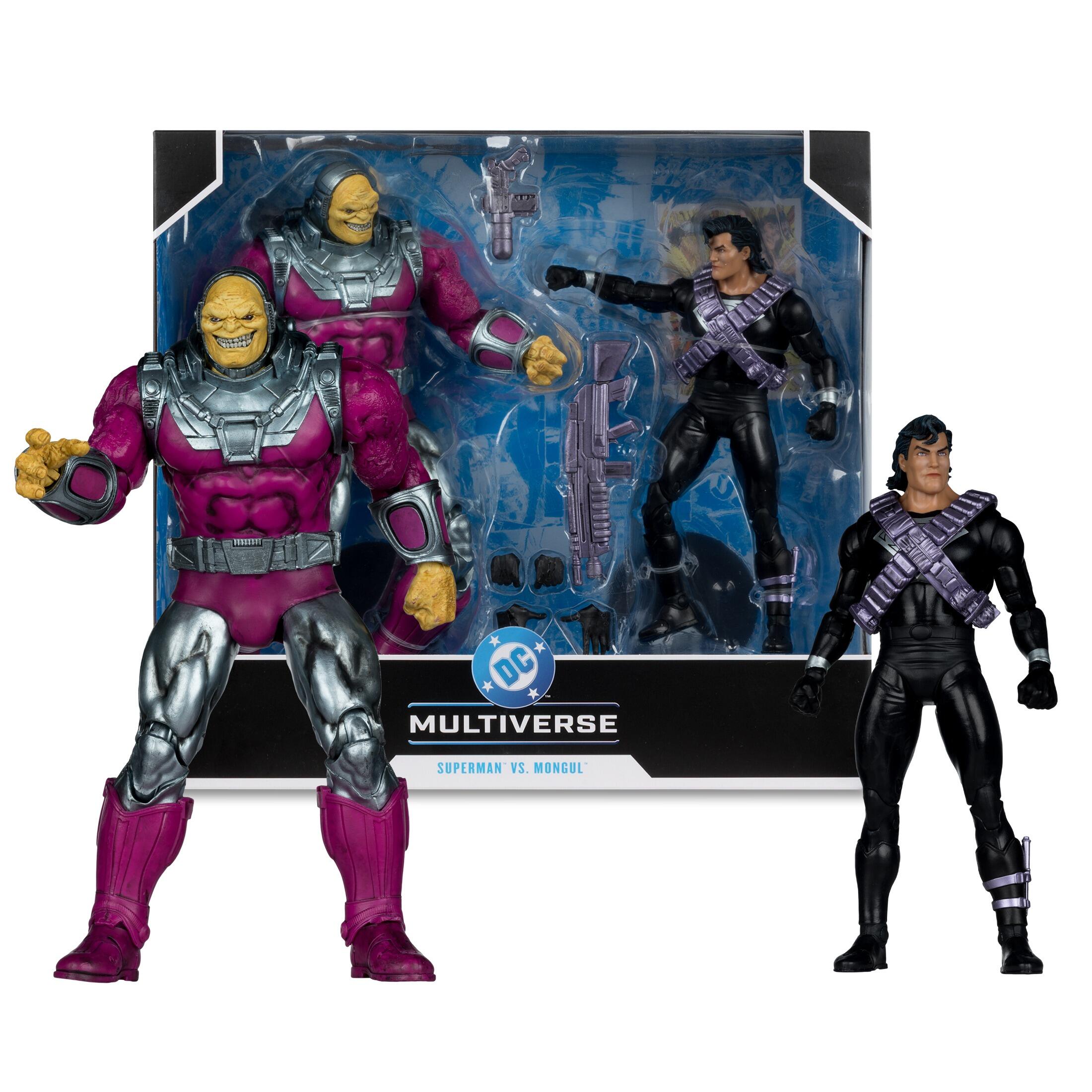 DC Multiverse 7 Inch Scale Action Figure 2-pack With Megafig - Superman ...