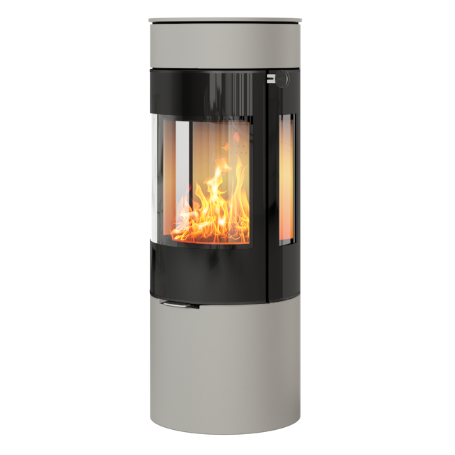 Rais Viva 120 Contemporary with side glass in Nickel