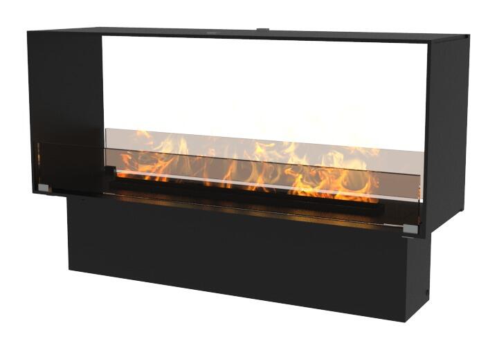 Decoflame Montreal 1000 see-through Hybrid Mist water vapour fire, product render