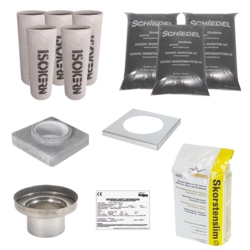 Isokern Pumice Chimney Liner Pack