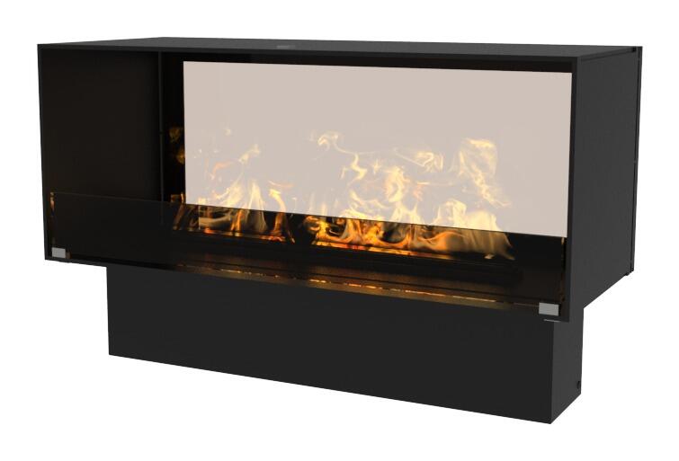 Decoflame Montreal Clear 1000 Hybrid Mist water vapour fire, product render