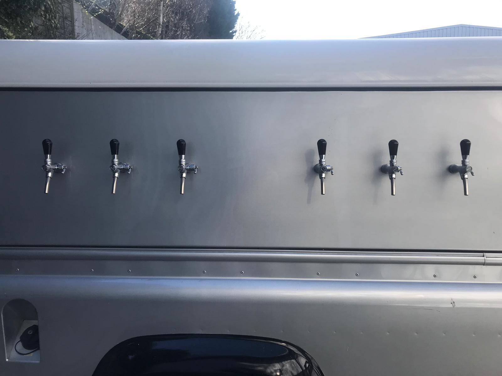 Landrover bar conversion for FourPure Brewing 