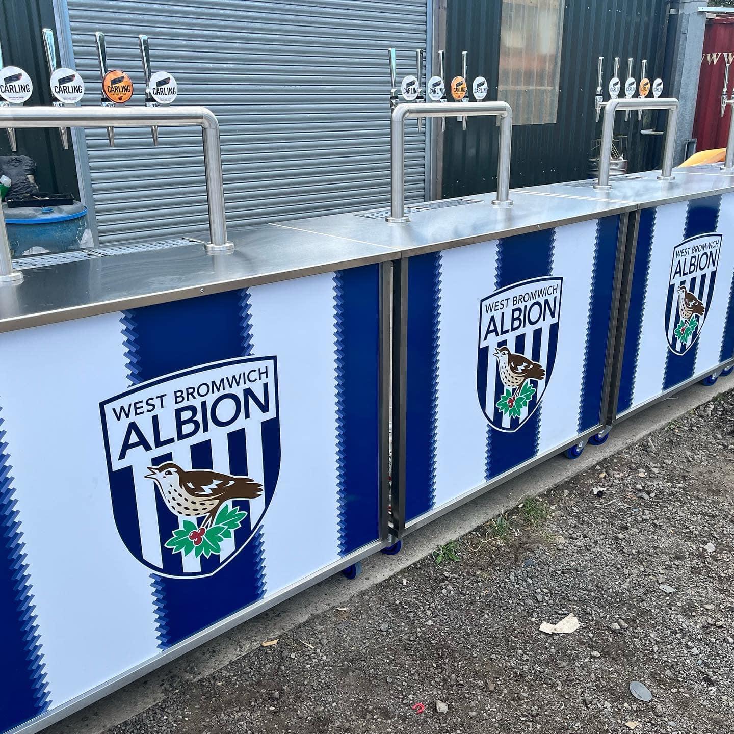 West Brom Mobile bars