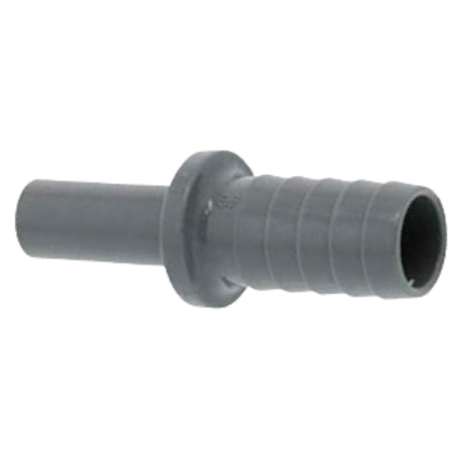 3/8'' - 1/2'' Tube to hose stem fitting