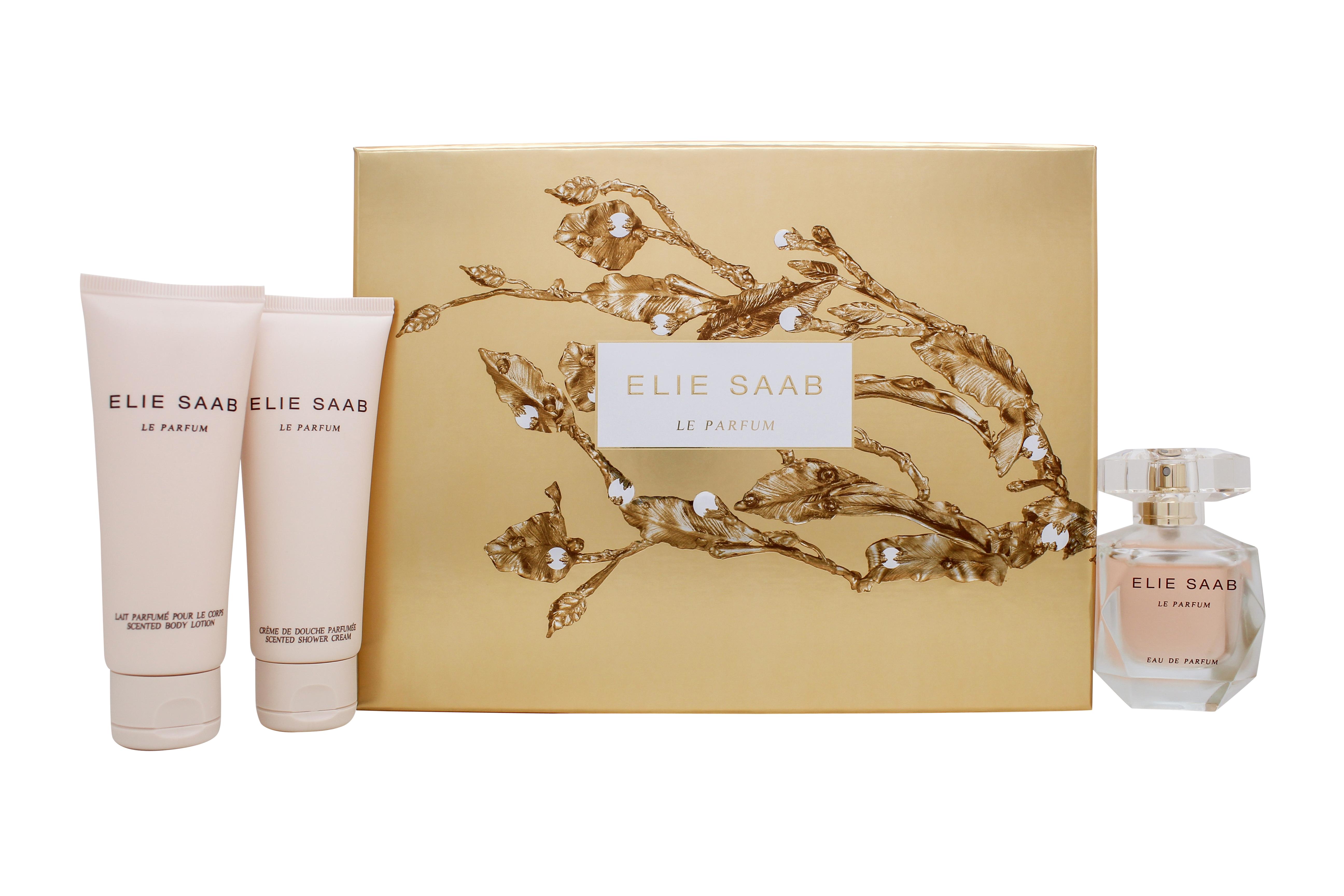 Elie Saab Le Parfum Gift Set 50ml EDP + 75ml Body Lotion + 75ml Shower Cream