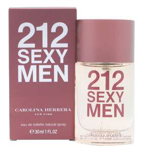 Carolina Herrera 212 Sexy  Men Eau de Toilette 30ml Spray