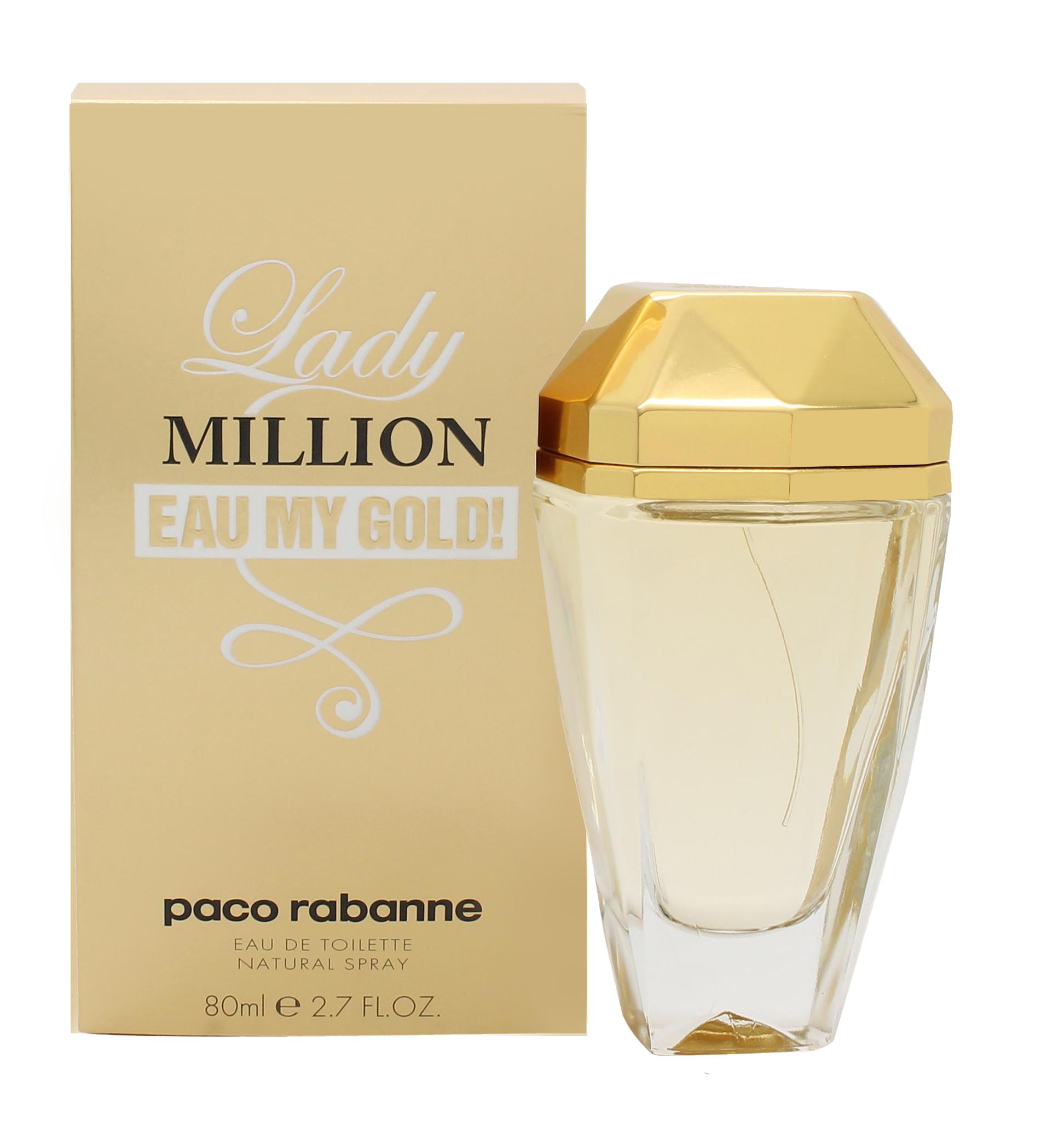 Paco Rabanne Lady Million Eau My Gold! Eau de Toilette 80ml Spray